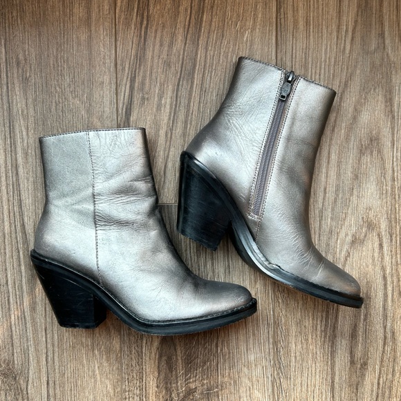 ASH Metallic Heeled Ankle Boots | 36 - Picture 2 of 12